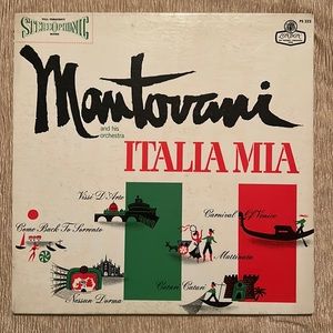 Mantovani Italia Mia Vinyl Record